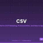 What Is CSV - IT Dictionary Plus