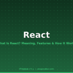 React