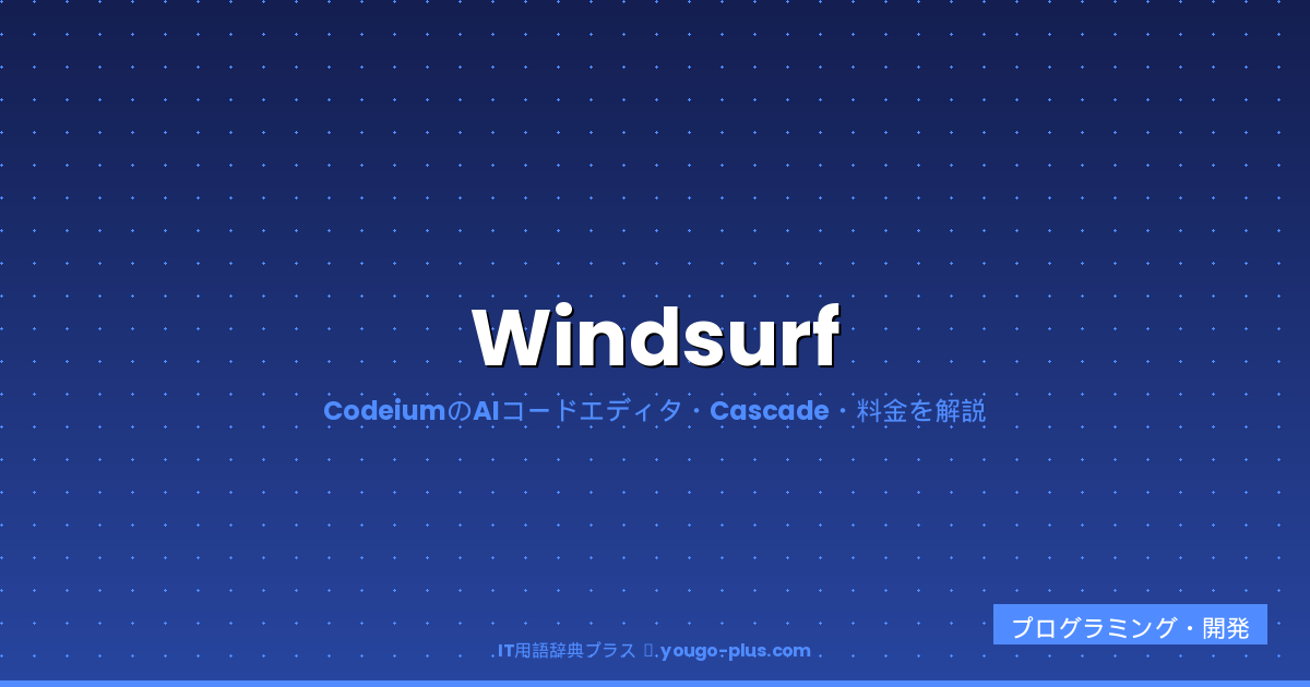 Windsurf アイキャッチ
