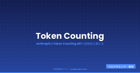 Token Countingとは